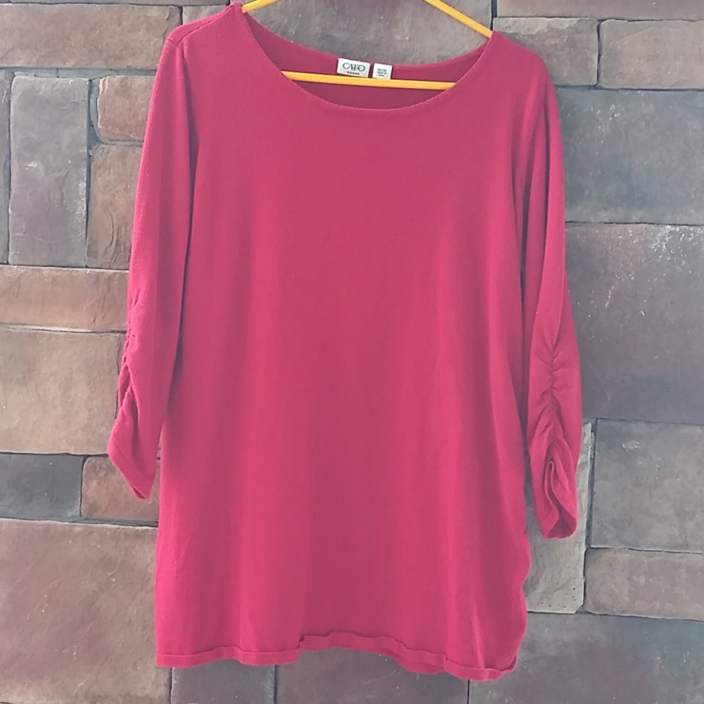 Cato red sweater